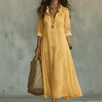 Cora | Long Floral Summer Dress