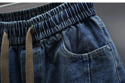 Harper™ | Baggy Denim Pants with Belt