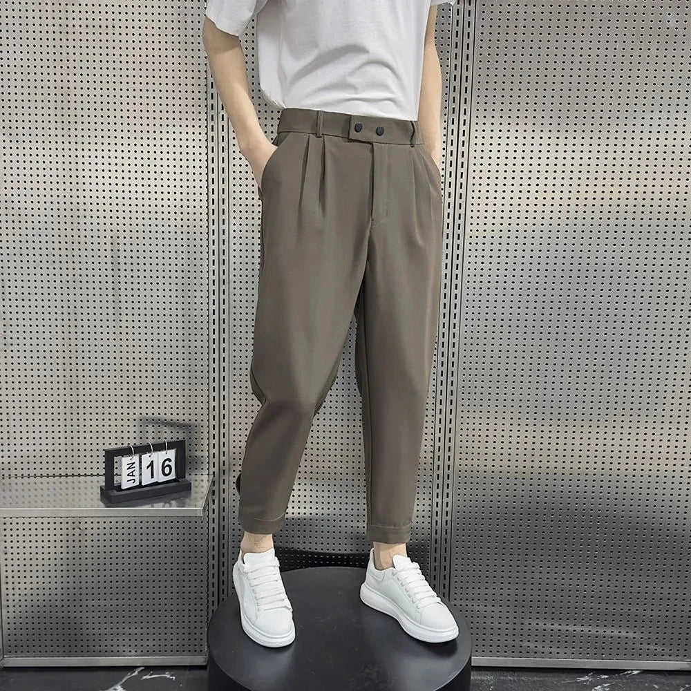 Tiago | Men’s Slim Fit Harem Trousers