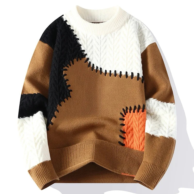 Harper™ | Casual Patchwork Sweater for Men