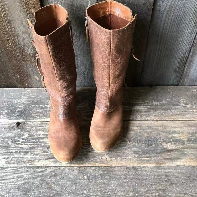 Beatrice™ | Leather Fall Boots