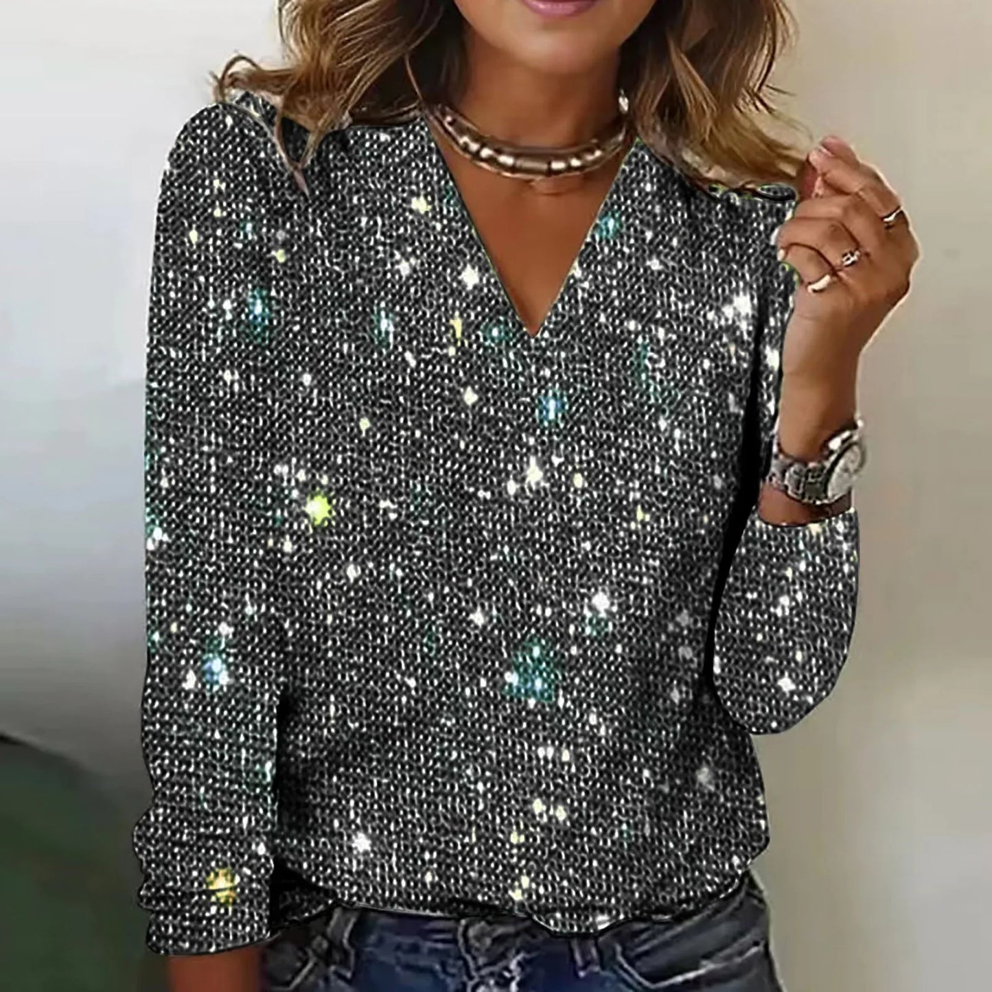 Monique - Sequin Top