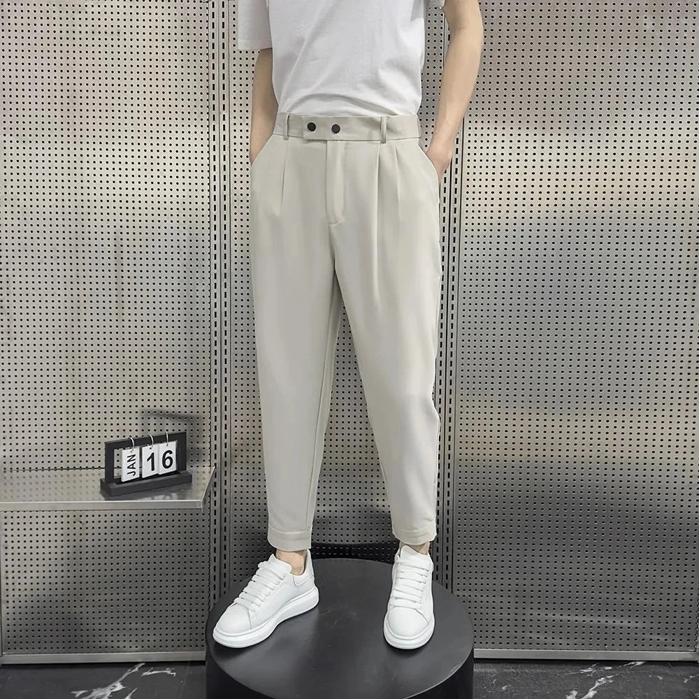Tiago | Men’s Slim Fit Harem Trousers