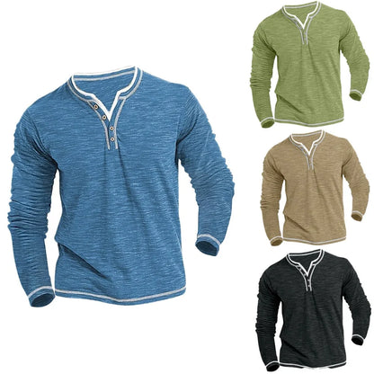 Denis™ |  Stylish Long Sleeve with V-Neck