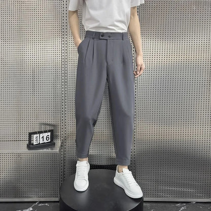 Tiago | Men’s Slim Fit Harem Trousers