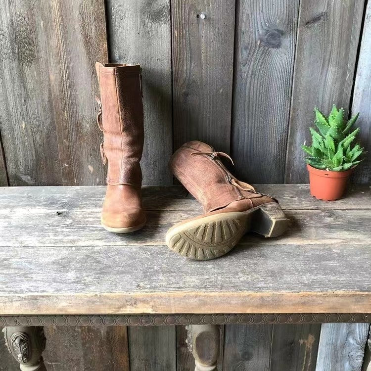 Beatrice™ | Leather Fall Boots