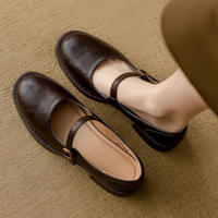 Sukey | Classic Comfort Mary Janes Made of Leather