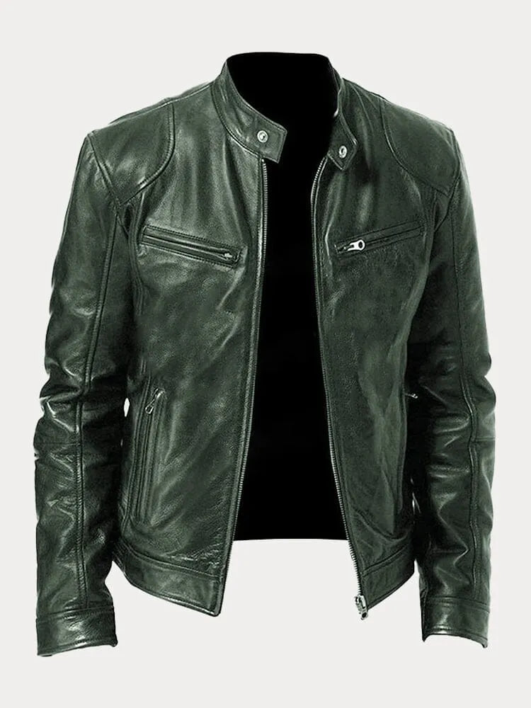 Daniele | Casual Leather Jacket for Men