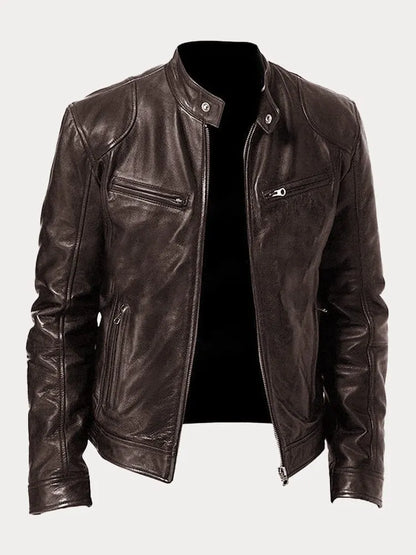 Daniele | Casual Leather Jacket for Men