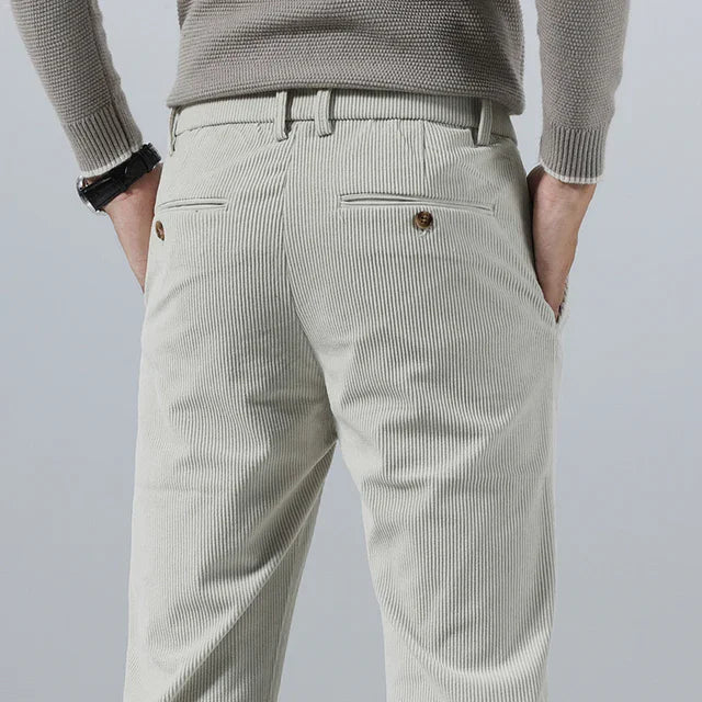 Nobel & Main | Elegant corduroy trousers