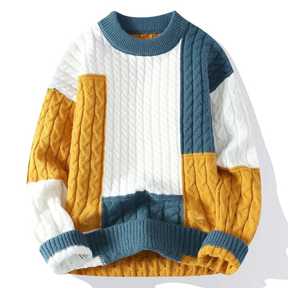 Harper™ | Casual Color-Block Sweater for Men