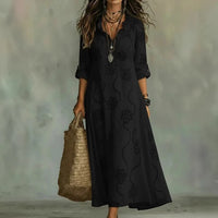 Cora | Long Floral Summer Dress