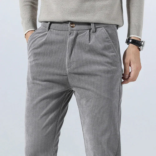 Nobel & Main | Elegant corduroy trousers