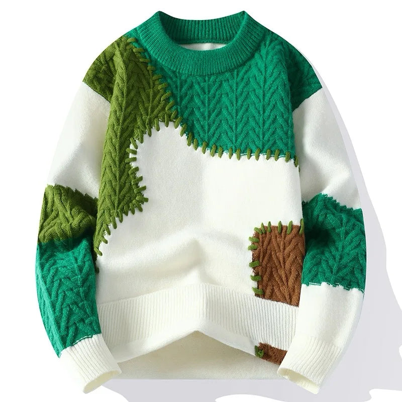 Harper™ | Casual Patchwork Sweater for Men