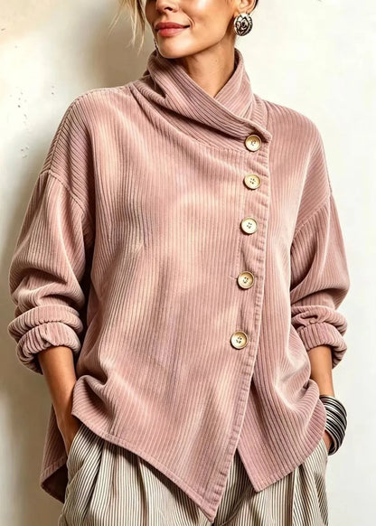 Rebecca™ | Corduroy Button-Up Top