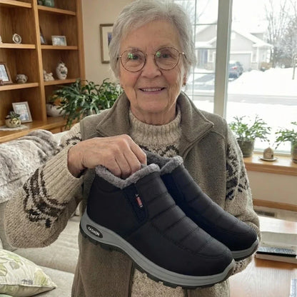 Marilyn™ | Quilted Waterproof Slip-On Ankle Boots