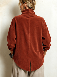 Rebecca™ | Corduroy Button-Up Top