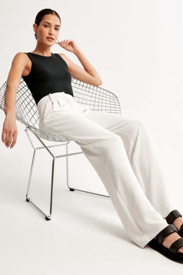 Women’s Tailored Wide-Leg Pants