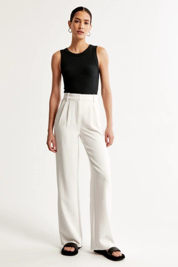 Women’s Tailored Wide-Leg Pants