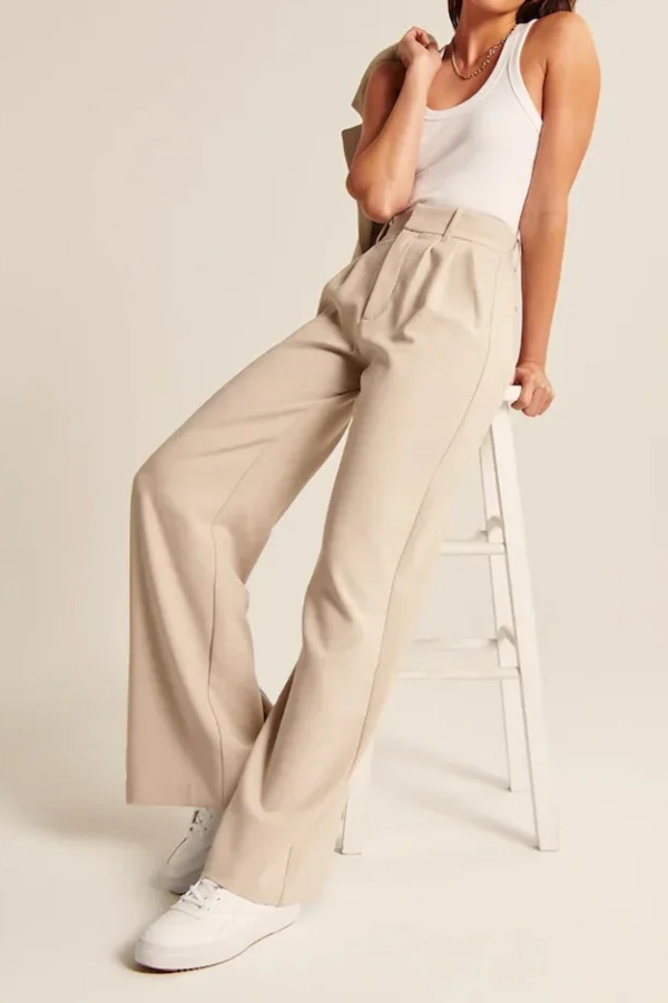 Women’s Tailored Wide-Leg Pants