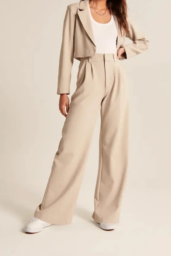Women’s Tailored Wide-Leg Pants