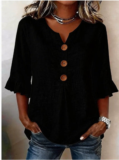 Sage | Linen Cotton Blouse