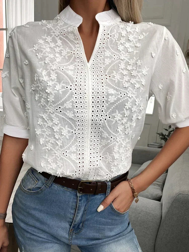 Sophie – Luxurious Embroidered Blouse