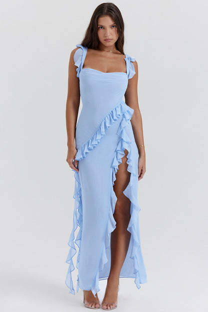 Arielle™ | Women’s Elegant Ruffle Maxi Dress