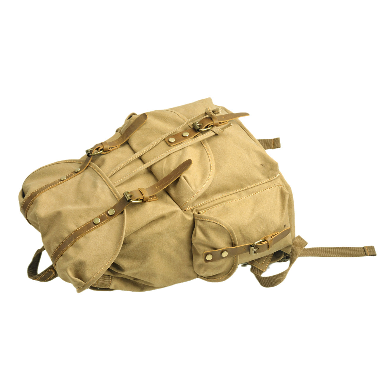 Military Canvas Backpack | INTERLAKEN