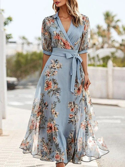 Nicola | V-Neck Midi Dress