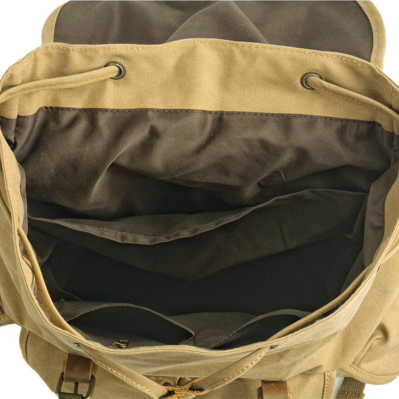 Military Canvas Backpack | INTERLAKEN