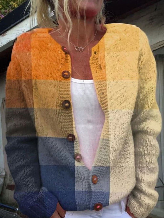 Orla | Women's Geometric Print Cardigan