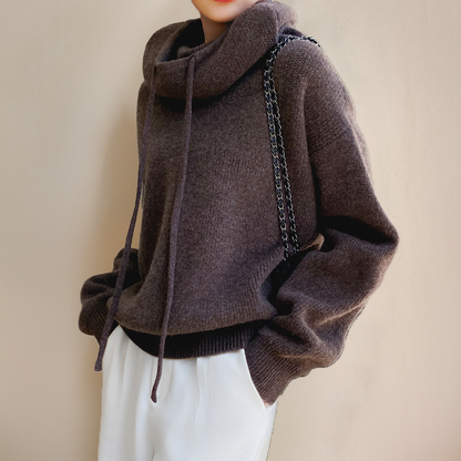 Celine – Turtleneck Sweater in Merino Wool