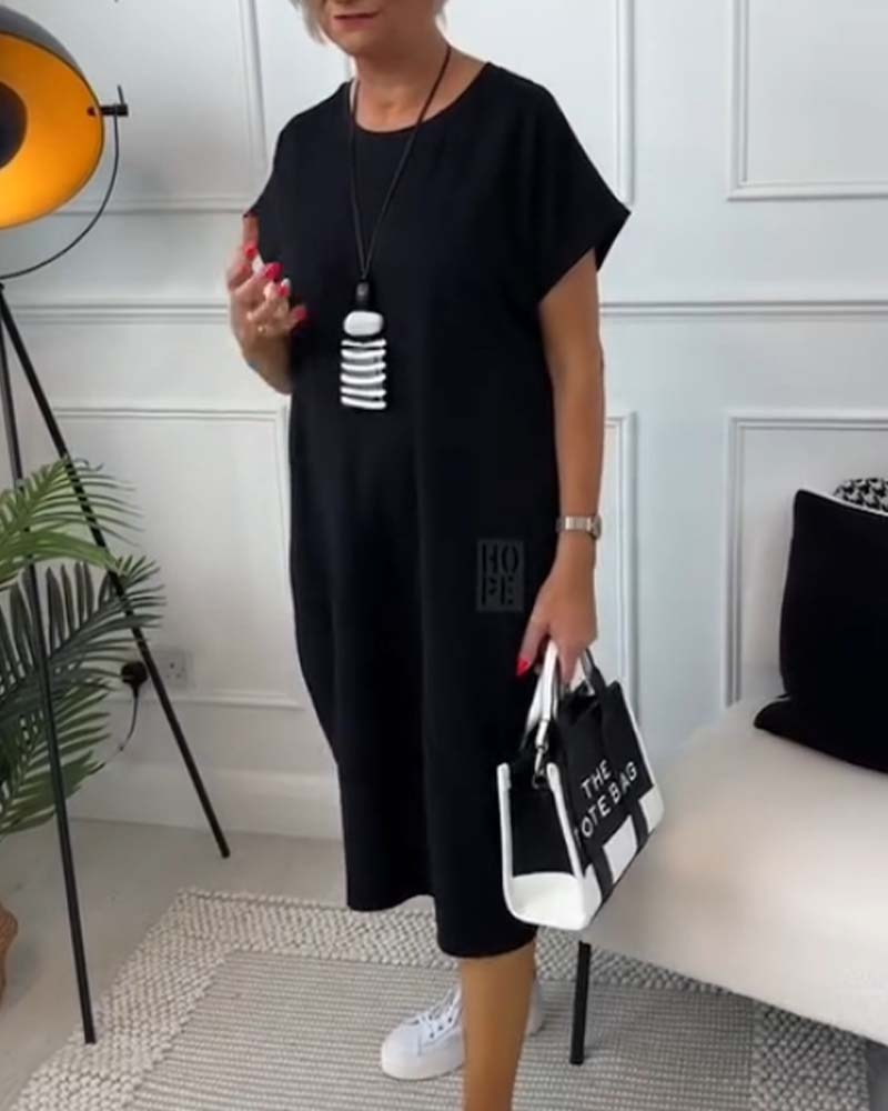 Iris™ | Women’s Stylish Short Sleeved Dress