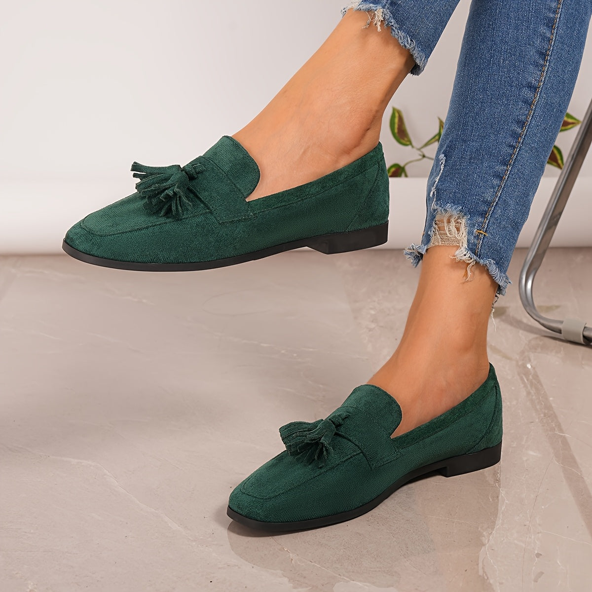 JACQUELINE | COMFORT TASSEL LOAFERS