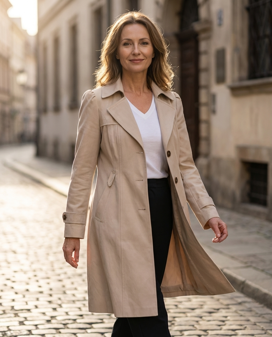 Nancy | Elegant Vintage Summer Coat