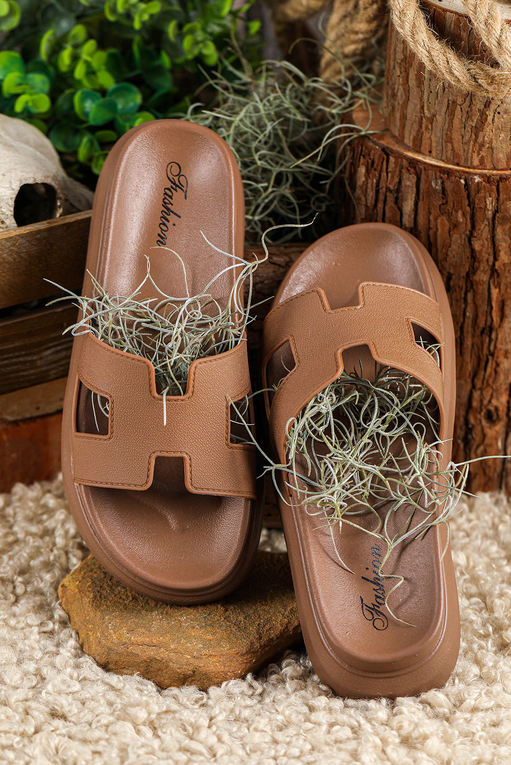 Nadine | Women's Chic Platform Slippers