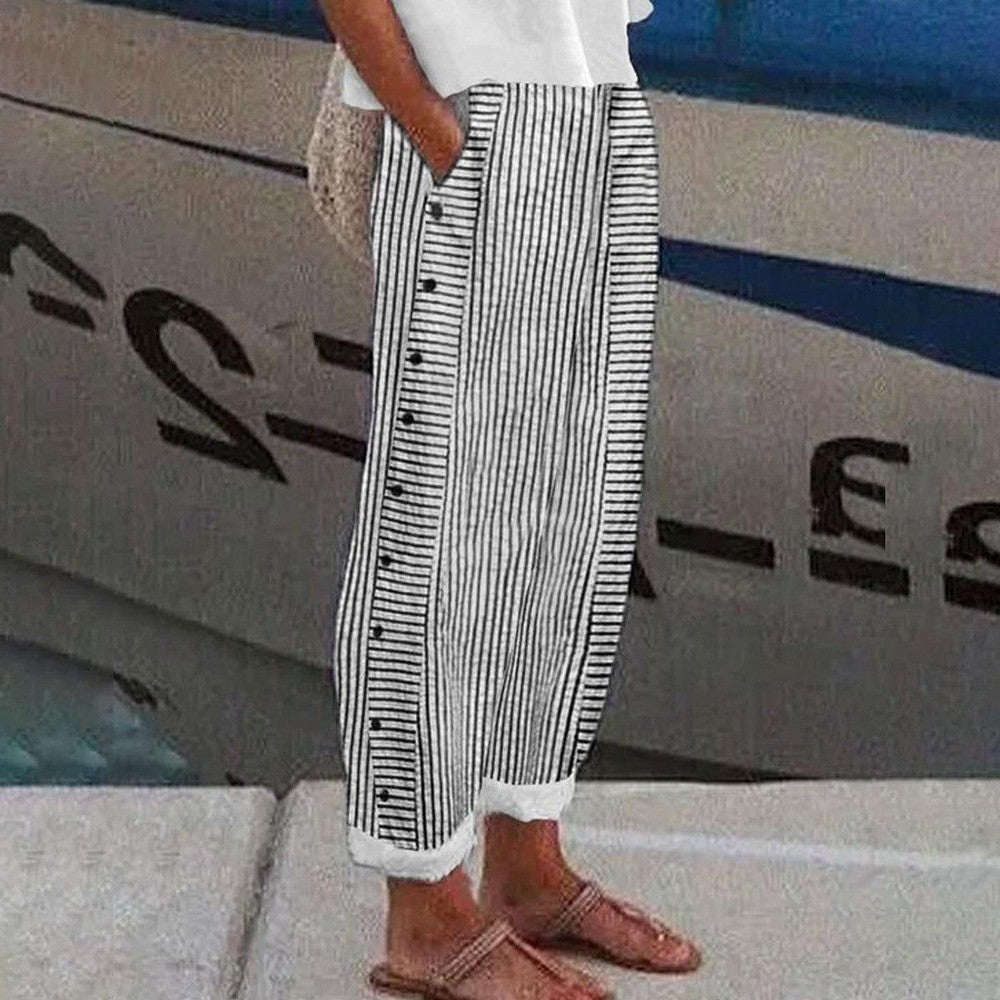 Caroline | Women’s Light Linen Trousers