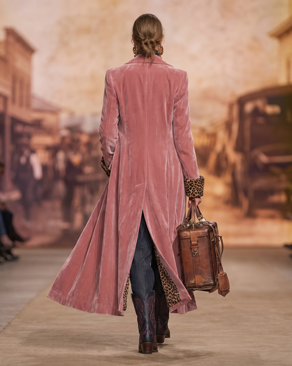Vivienne | Elegant Long Tailored Coat