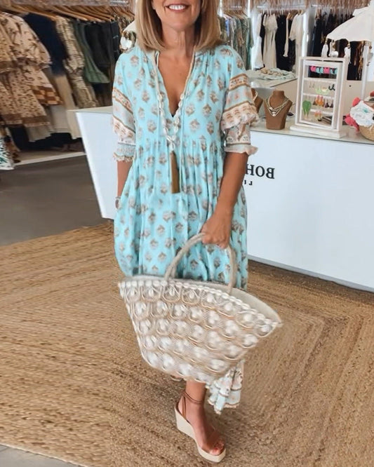 Viviana | Women’s Radiant Floral Spring/Summer Dress