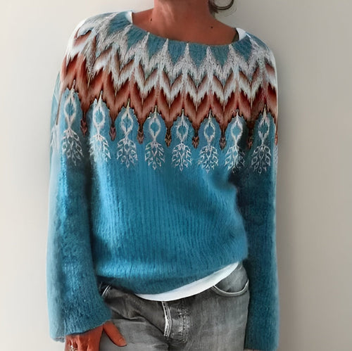 Meding™ | Cute Round Shape Neck Sweater