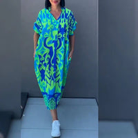 THERESA | ELEGANT PRINTED DRESS