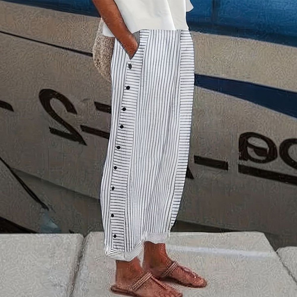 Caroline | Women’s Light Linen Trousers