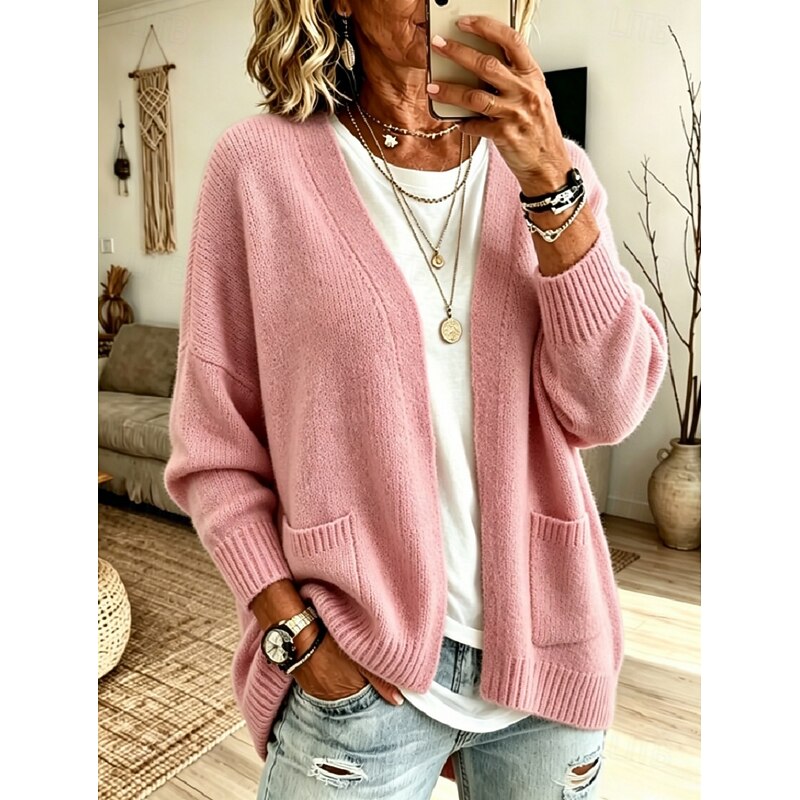 Rosalie™ | Relaxed Open-Front Cardigan