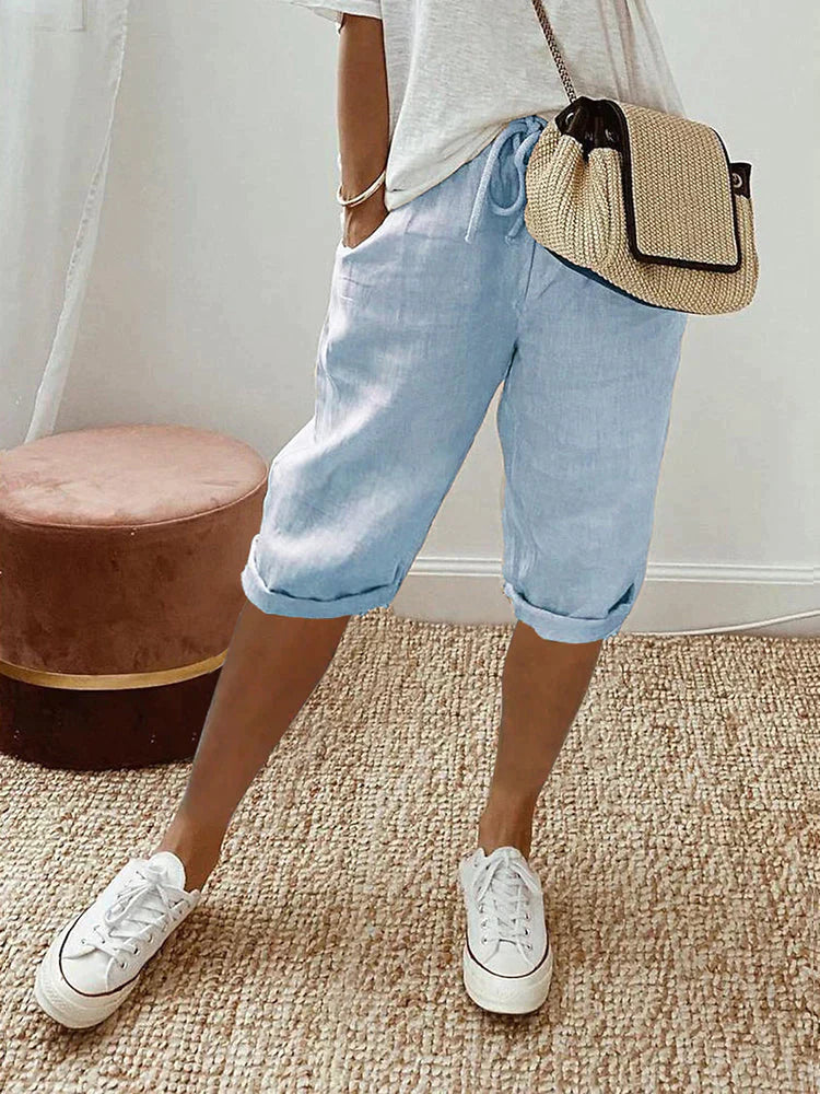 Breezy | Cotton Linen Women's Shorts