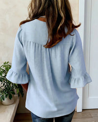 Sage | Linen Cotton Blouse