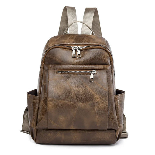 Greta | Stylish Leather Backpack