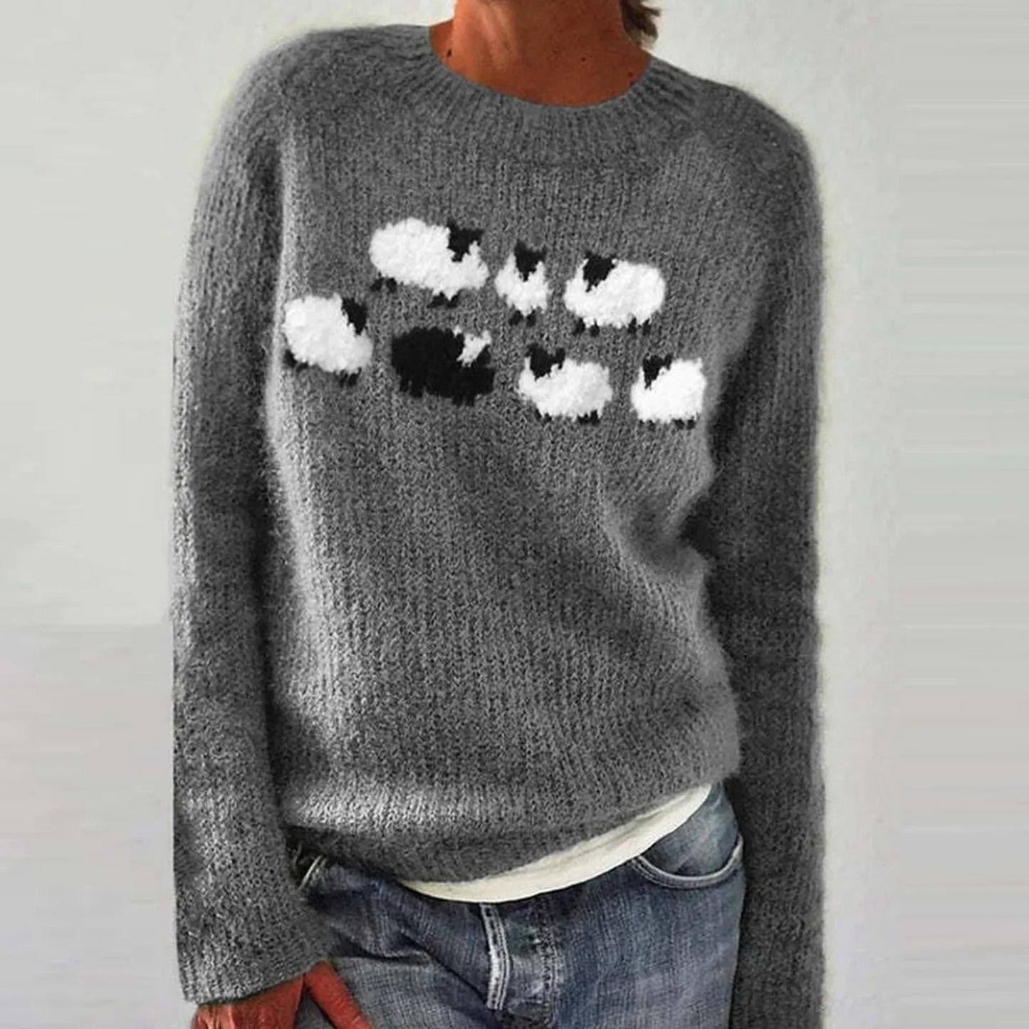 Pascale | Retro winter Sweater