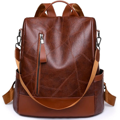 Martina | Stylish Women's Leather Backpack