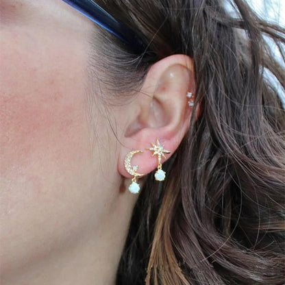 Star Classic Mother of Pearl Earrings